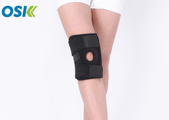 Atadura da cinta de joelho de pano JYK-D029, apoio do joelho dos esportes de Osky para a proteção dos esportes